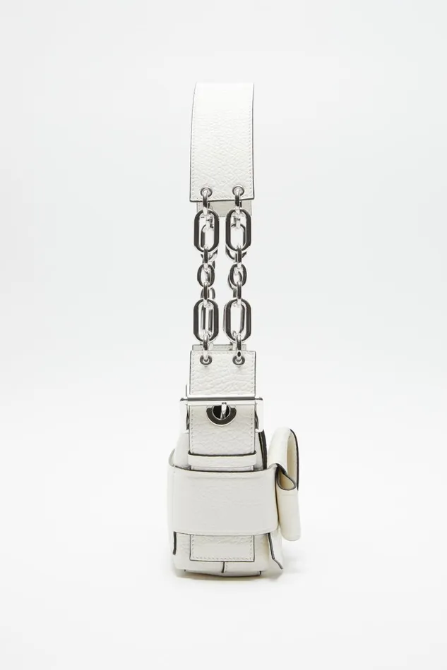 Women Musubi Shoulder Bag White Acne Studios Bags
