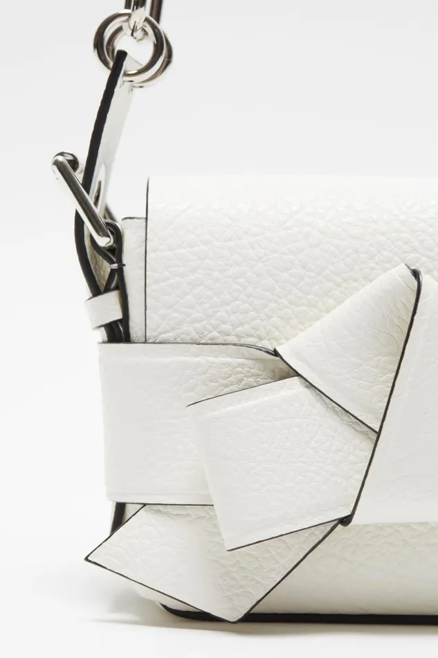 Women Musubi Shoulder Bag White Acne Studios Bags