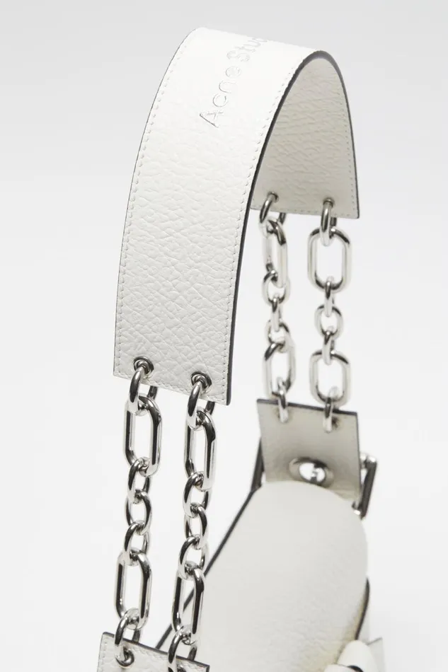 Women Musubi Shoulder Bag White Acne Studios Bags