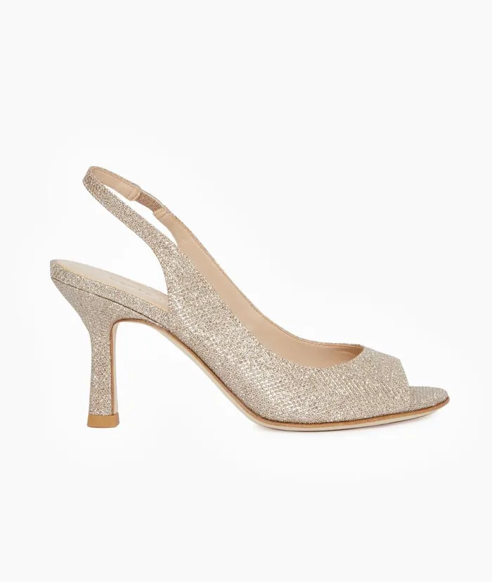Women Nadie 2 High Heel 8211 Gold Pelle Moda High Heels