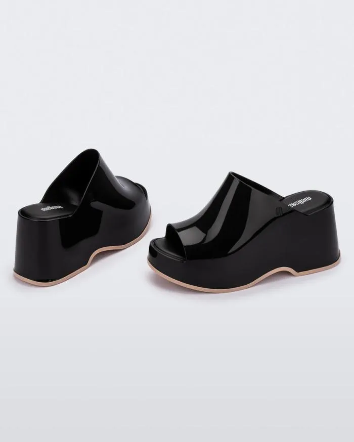 Women Patty Blackbeige Melissa Platforms