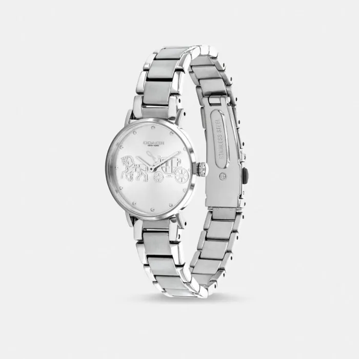 Women Perry Watch 28 Mm Stainless Steel Coach Watches