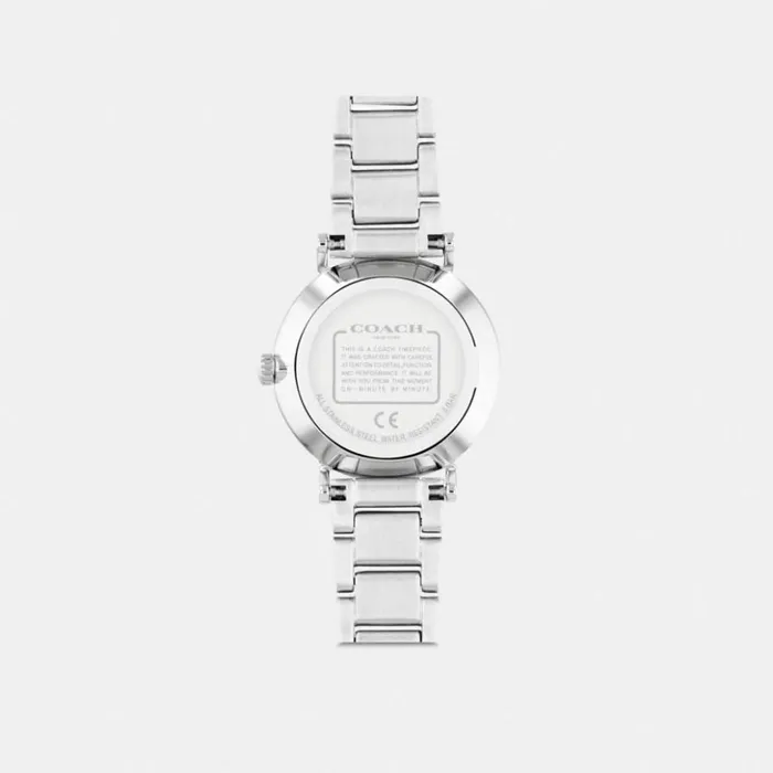 Women Perry Watch 28 Mm Stainless Steel Coach Watches