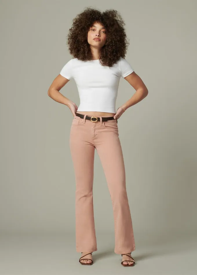 Women Petite Joe039s Jeans THE PROVOCATEUR Khaki Rose