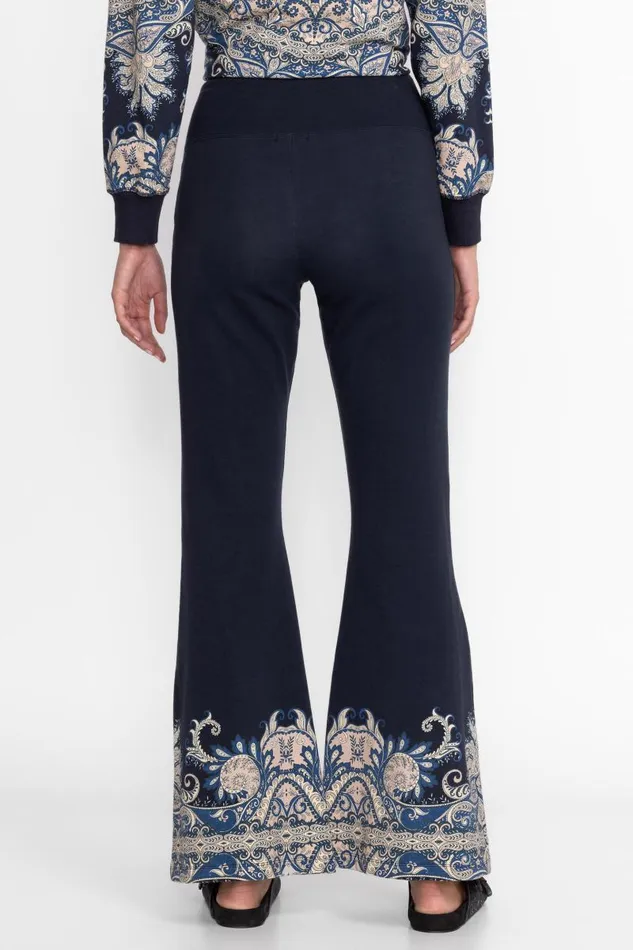 Women Petites Johnny Was HIGH WAIST FLARE LEGGING Roman Paisey Scarf Print Women Petites Johnny Was HIGH WAIST FLARE LEGGING Roman Paisey Scarf Print
