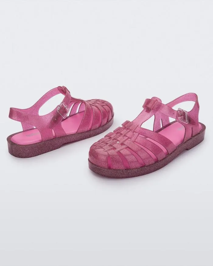 Women Possession Glitter Pink Melissa Sandals