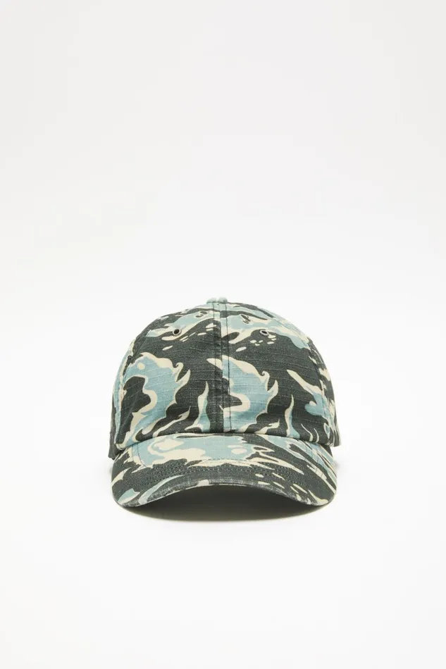 Women Printed Cap Blackblue Acne Studios Hats