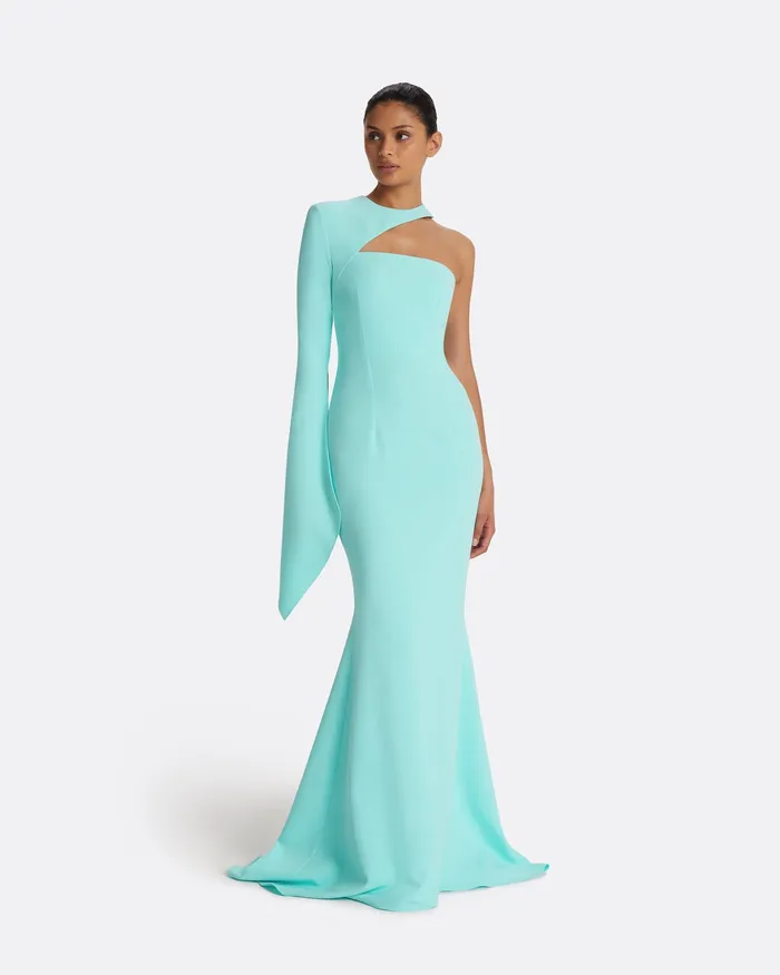 Women Raha Positano Long Dress Positano Icons Safiyaa