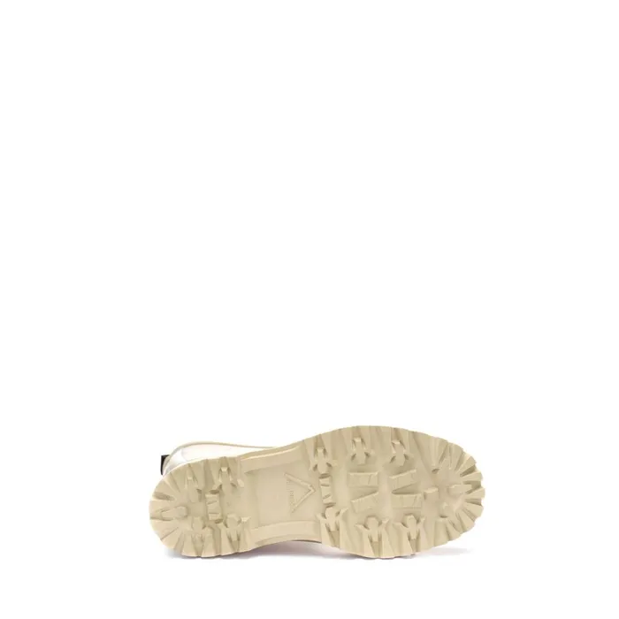 Women Rubber Boots Unisex 799 RUBBER BOOTS LETTERING High Cut BEIGE SEMOLINA Superga Gumboots