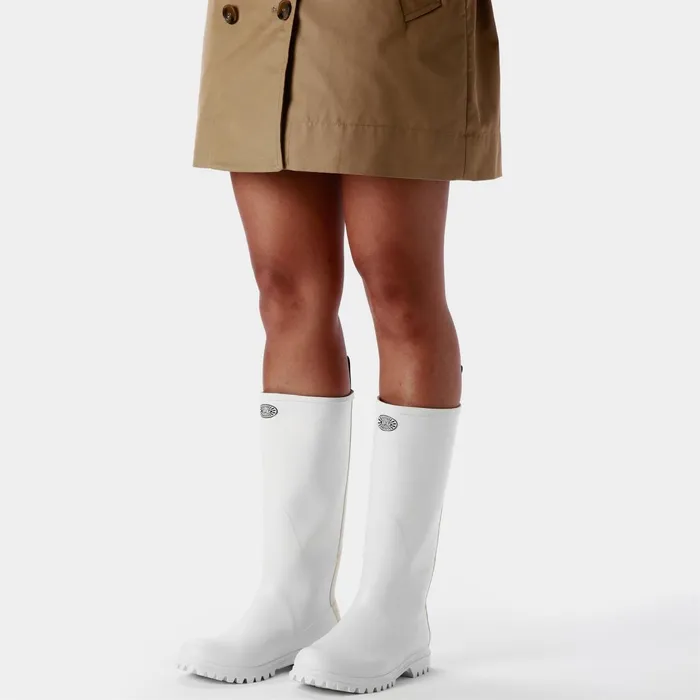 Women Rubber Boots Unisex 799 RUBBER BOOTS LETTERING High Cut WHITE Superga Gumboots
