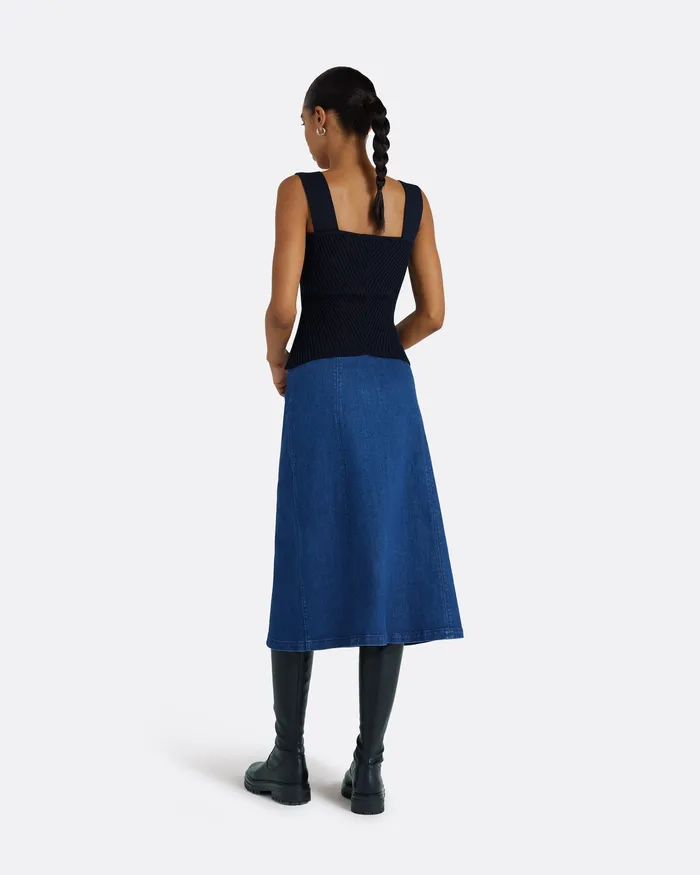 Women Safiyaa Audrey Navy Knit Navy Knitwear