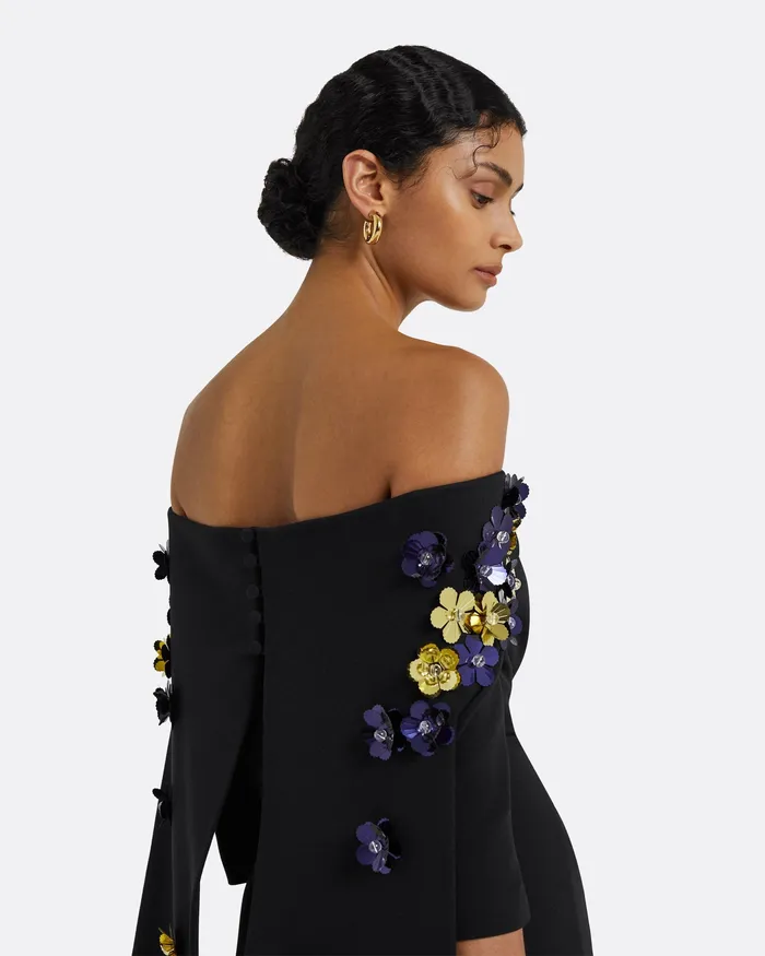 Women Safiyaa Bellara Black Harness with Soshin Dress Black Capes and Harnesses