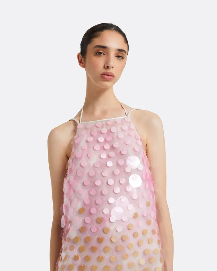 Women Safiyaa Chloe MultiPastels Midi Dress MultiPastels Dresses