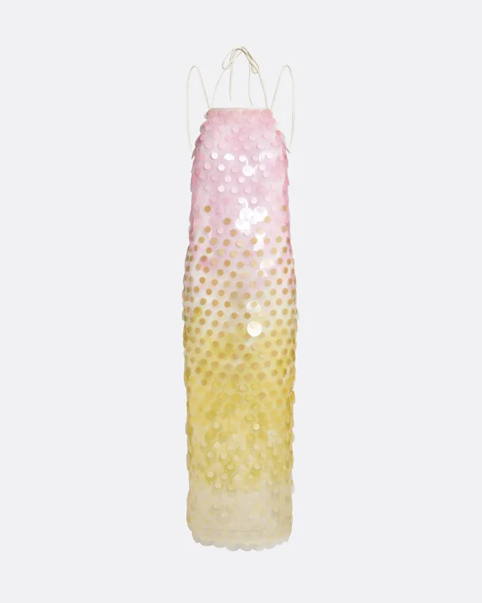 Women Safiyaa Chloe MultiPastels Midi Dress MultiPastels Dresses