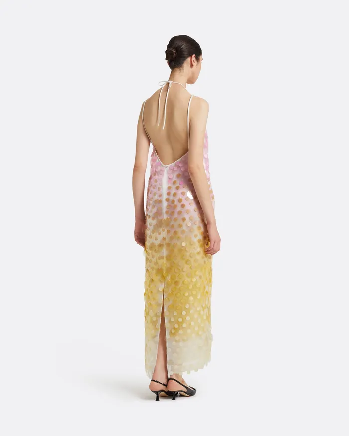Women Safiyaa Chloe MultiPastels Midi Dress MultiPastels Dresses