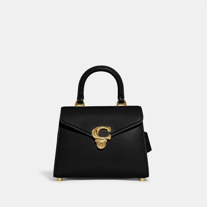 Women Sammy Top Handle Brassblack Coach Crossbody Bags