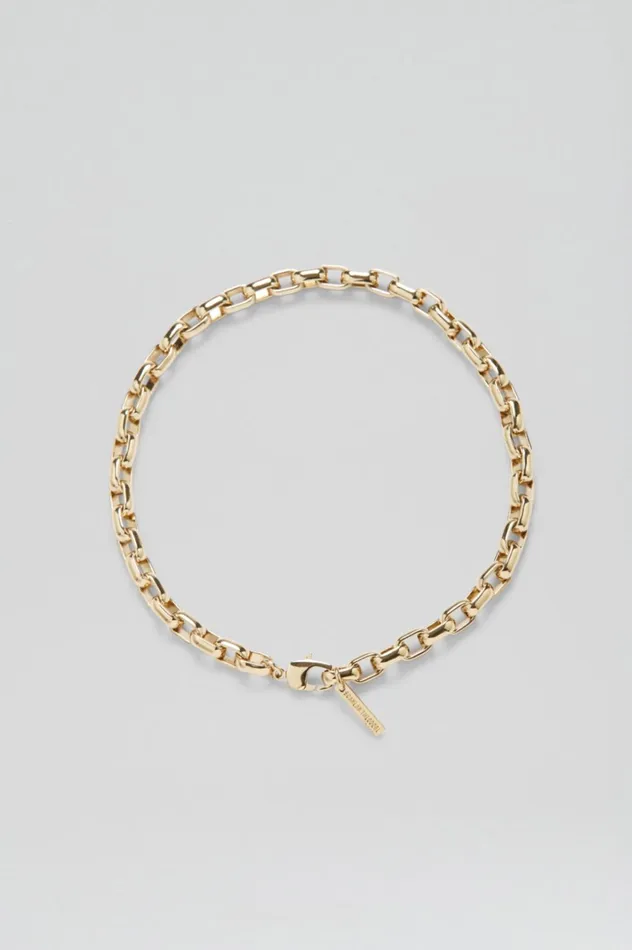 Women Scanlan Theodore Jewelry ROLO CHAIN CHOKER Lightgold Women Scanlan Theodore Jewelry ROLO CHAIN CHOKER Lightgold