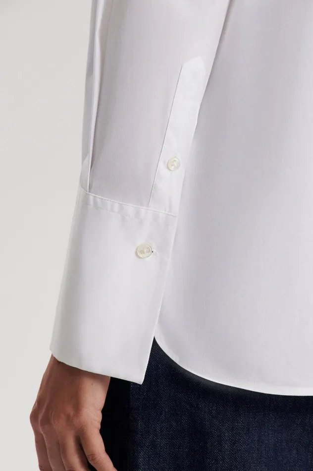 Women Scanlan Theodore Shirts COTTON SHIRT White Women Scanlan Theodore Shirts COTTON SHIRT White
