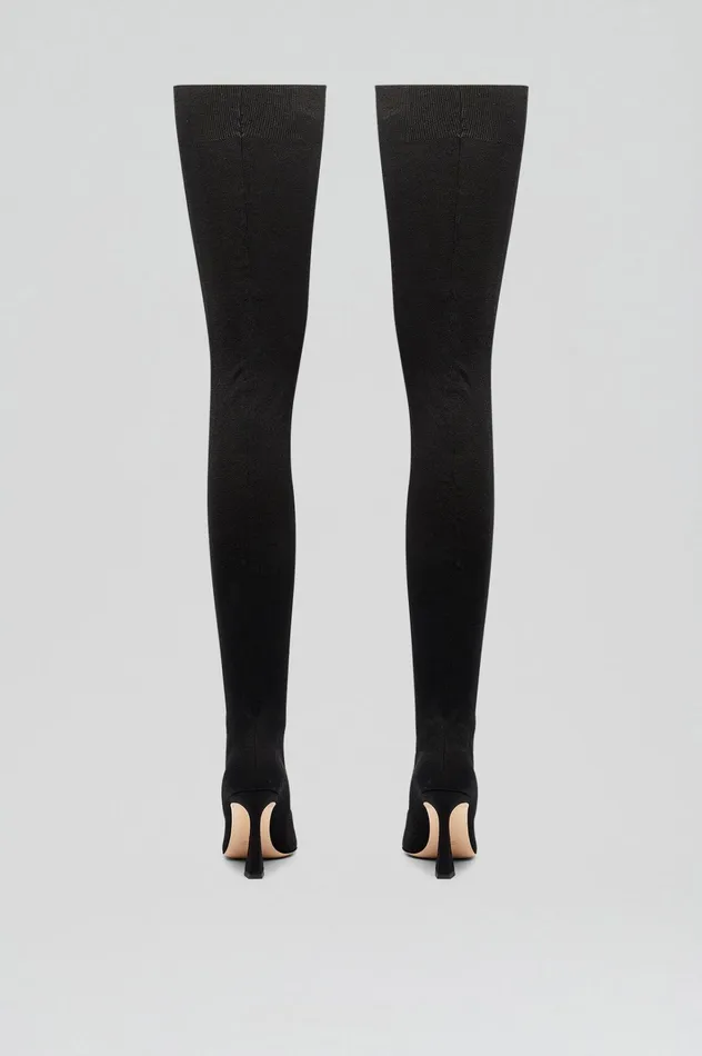 Women Scanlan Theodore Shoes STRETCH THIGH Black Women Scanlan Theodore Shoes STRETCH THIGH Black