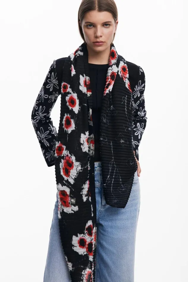 Women Scarves And Scarf Desigual Poppy Scarf
