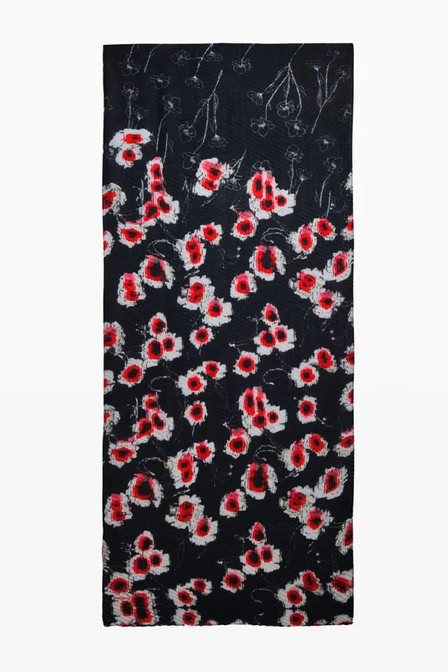Women Scarves And Scarf Desigual Poppy Scarf