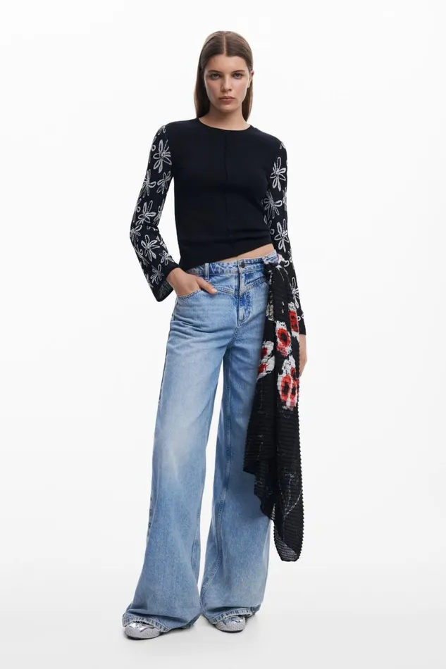 Women Scarves And Scarf Desigual Poppy Scarf