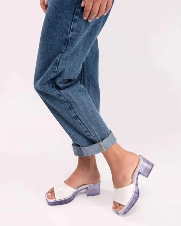 Women Shape Whiteclear Melissa Heels