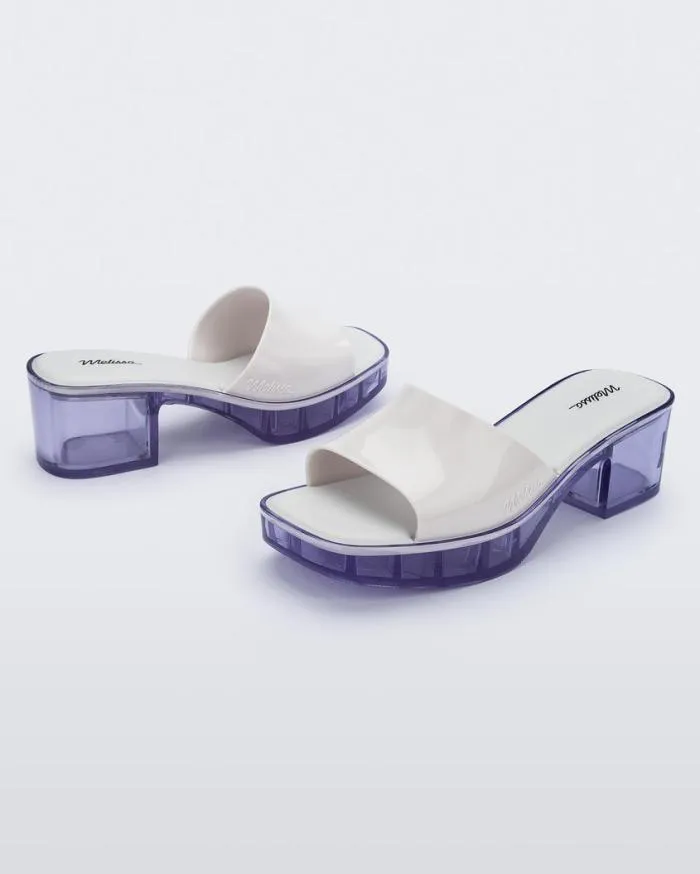 Women Shape Whiteclear Melissa Heels