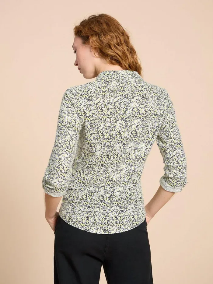 Women SHIRTS and BLOUSES White Stuff ANNIE JERSEY PRINT SHIRT Ivory Print Women SHIRTS and BLOUSES White Stuff ANNIE JERSEY PRINT SHIRT Ivory Print