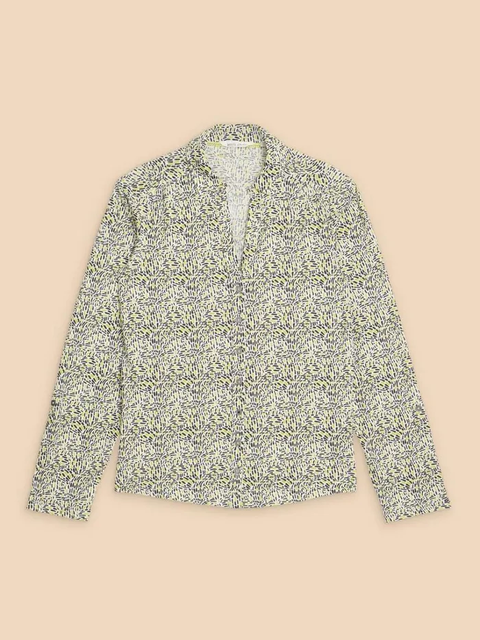 Women SHIRTS and BLOUSES White Stuff ANNIE JERSEY PRINT SHIRT Ivory Print Women SHIRTS and BLOUSES White Stuff ANNIE JERSEY PRINT SHIRT Ivory Print