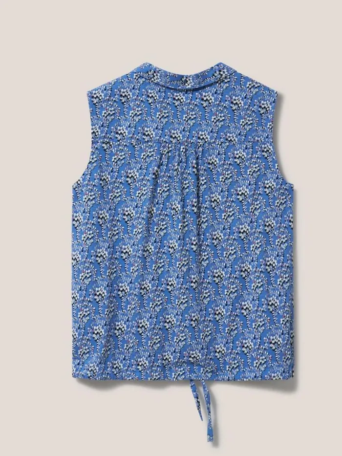 Women SHIRTS and BLOUSES White Stuff FLOWING GRASSES JERSEY SHIRT Blue Print Women SHIRTS and BLOUSES White Stuff FLOWING GRASSES JERSEY SHIRT Blue Print