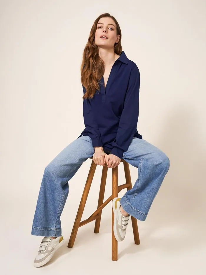 Women SHIRTS and BLOUSES White Stuff Fran Shirt French Navy Women SHIRTS and BLOUSES White Stuff Fran Shirt French Navy
