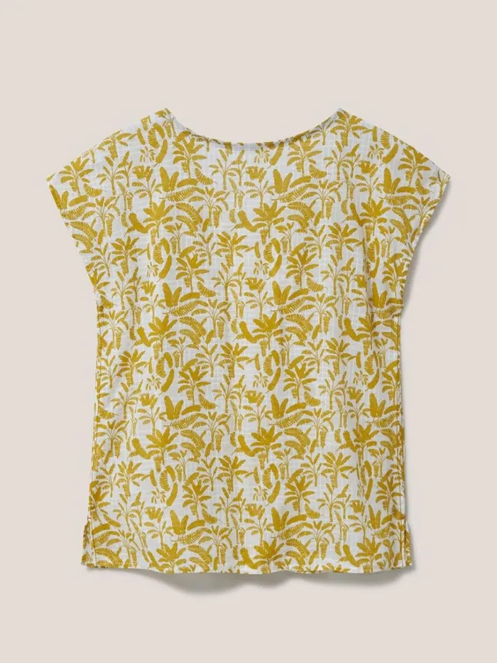 Women SHIRTS and BLOUSES White Stuff Rae Organic Vest Cotton White Multi Women SHIRTS and BLOUSES White Stuff Rae Organic Vest Cotton White Multi
