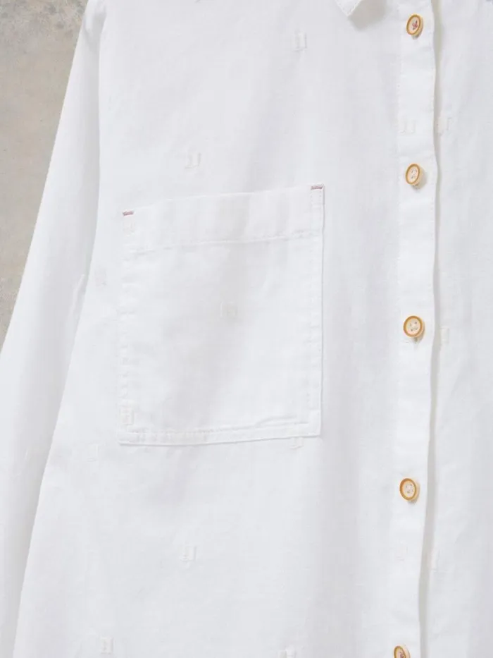Women SHIRTS and BLOUSES White Stuff Sophie Organic Cotton Shirt Pale Ivory Women SHIRTS and BLOUSES White Stuff Sophie Organic Cotton Shirt Pale Ivory