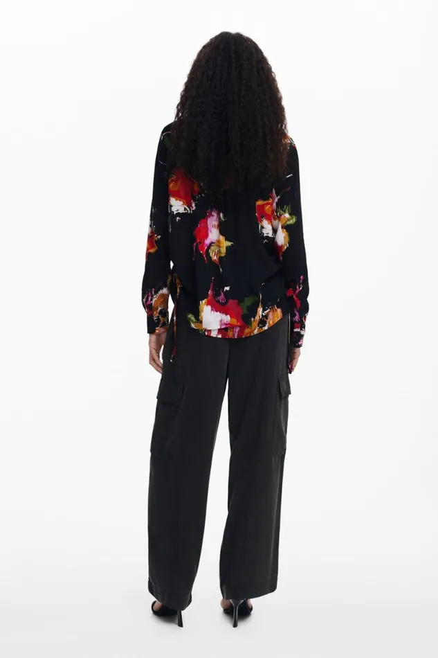 Women Shirts And Blouses Desigual Floral Print Shirt