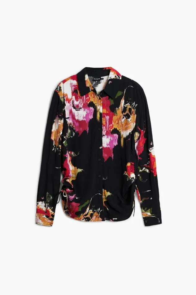 Women Shirts And Blouses Desigual Floral Print Shirt