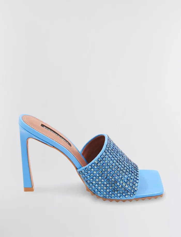 Women Shoes BCBG Porsha Slide Heel Cloisonne Sequins