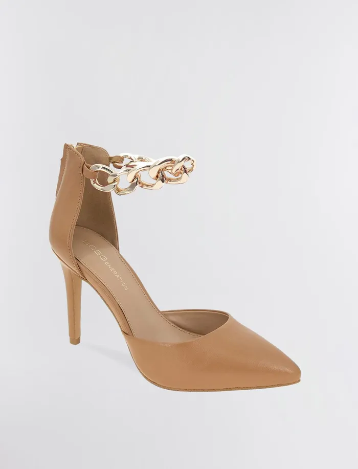 Women Shoes BCBG Tan Haindi Pump Tan