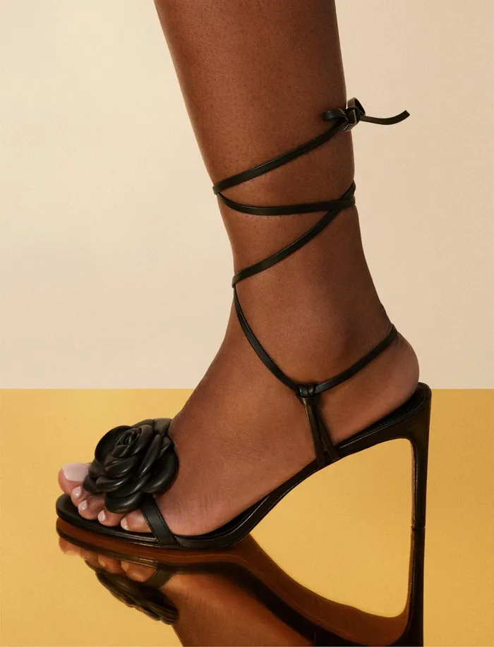 Women Shoes BCBG Tanni Sandal Heel Black