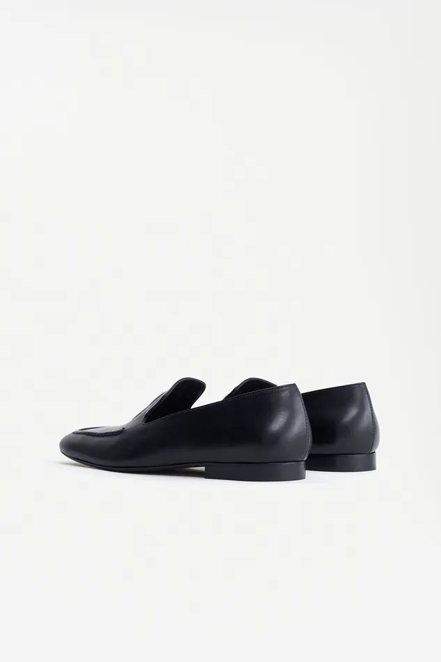 Women Shoes filippak Logo Soft Loafers Black Women Shoes filippak Logo Soft Loafers Black