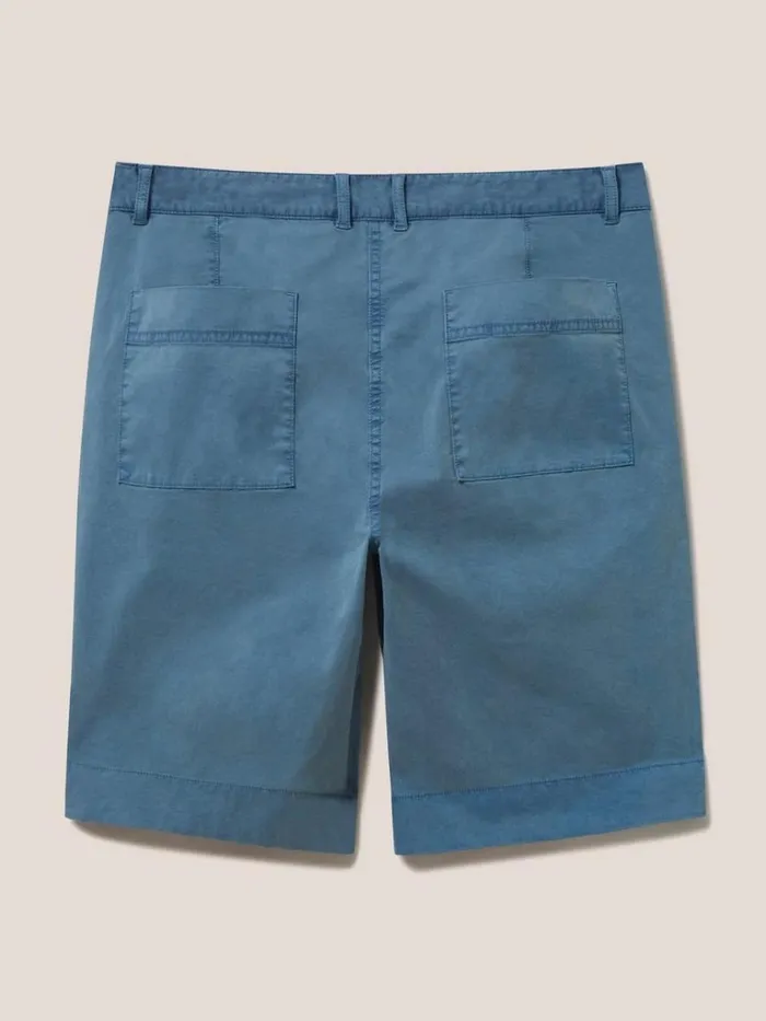 Women SHORTS White Stuff Hayley Organic Chino Shorts Mid Teal Women SHORTS White Stuff Hayley Organic Chino Shorts Mid Teal