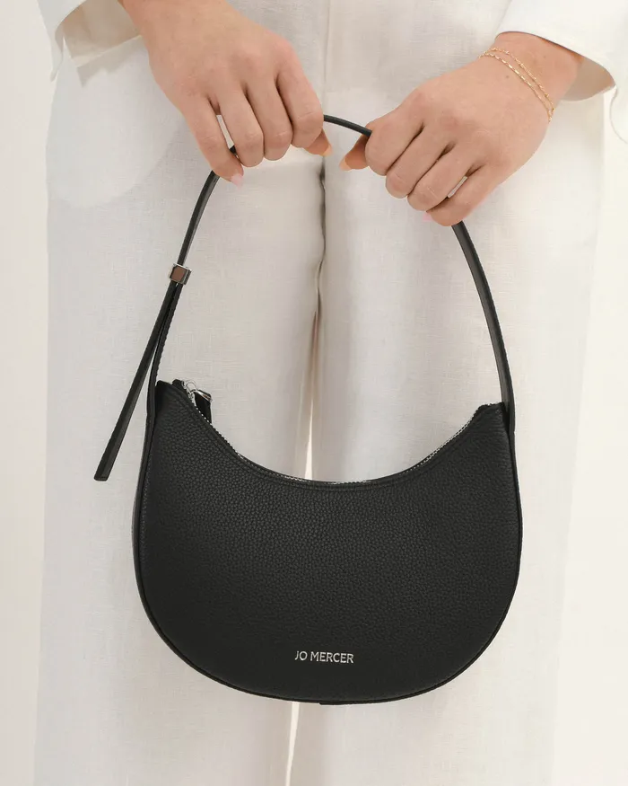 Women SHOULDER BAGS jomercer Gabriela shoulder bag black leather Women SHOULDER BAGS jomercer Gabriela shoulder bag black leather