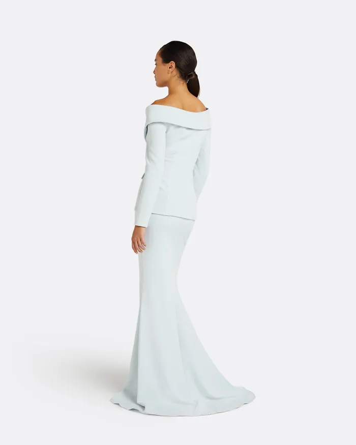 Women Skirts Safiyaa Gayeta Ice Blue Skirt Ice Blue