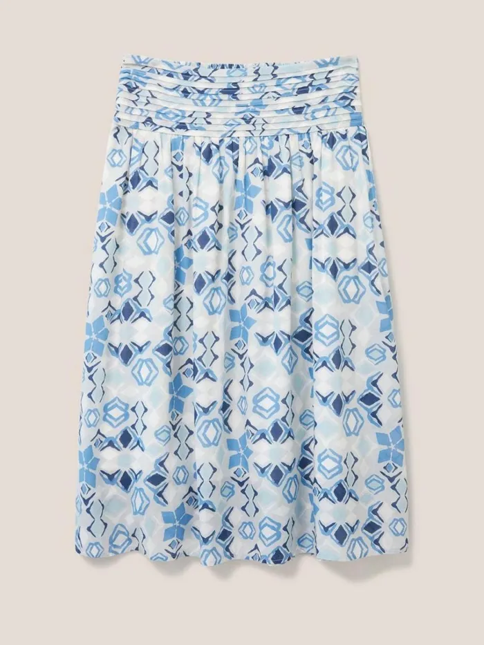 Women SKIRTS White Stuff Maeva Skirt Blue Multi Women SKIRTS White Stuff Maeva Skirt Blue Multi