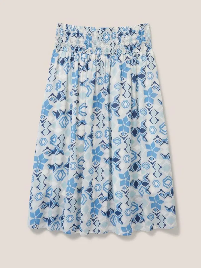 Women SKIRTS White Stuff Maeva Skirt Blue Multi Women SKIRTS White Stuff Maeva Skirt Blue Multi