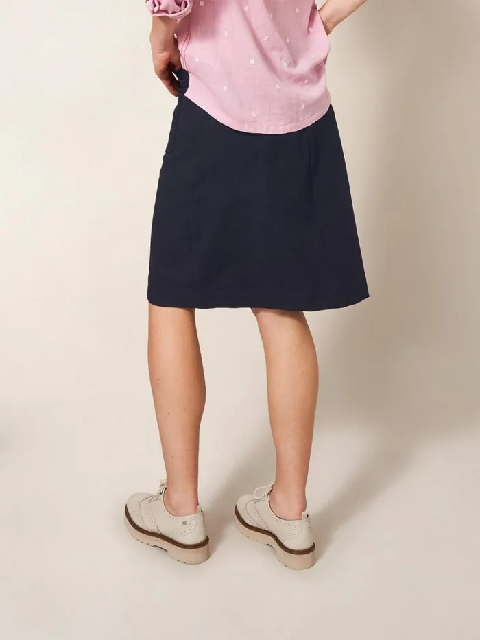Women SKIRTS White Stuff Melody Stretch Skirt Pure Black Women SKIRTS White Stuff Melody Stretch Skirt Pure Black