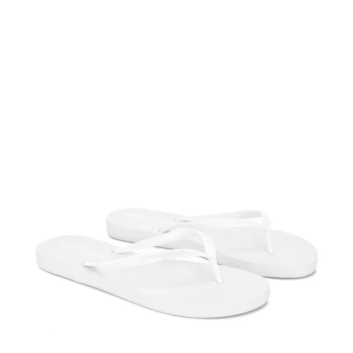 Women Slippers Woman 4121 FLIP FLOPS FlipFlop TOTAL WHITE Superga Flip Flops