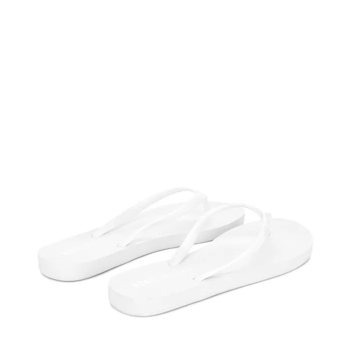 Women Slippers Woman 4121 FLIP FLOPS FlipFlop TOTAL WHITE Superga Flip Flops