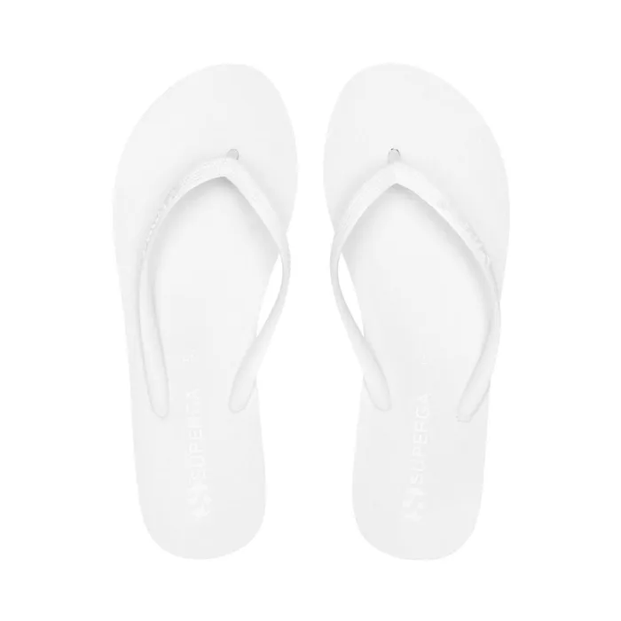 Women Slippers Woman 4121 FLIP FLOPS FlipFlop TOTAL WHITE Superga Flip Flops
