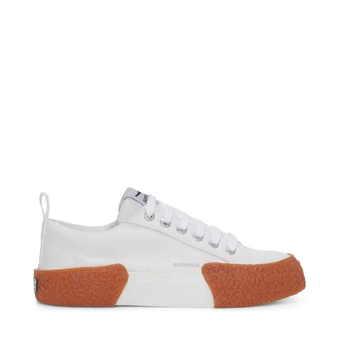 Women Sneakers Unisex 2660 STRIPE BIG BUMPERS Low Cut WHITEGUM Superga Low Cut